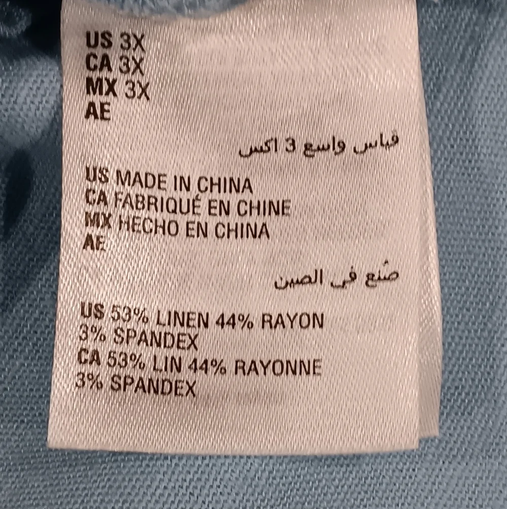 Alfani Women’s Plus Size 3X Tiffany Blue V-Neck Poncho Top Relax Fit Fashion - Picture 9 of 15